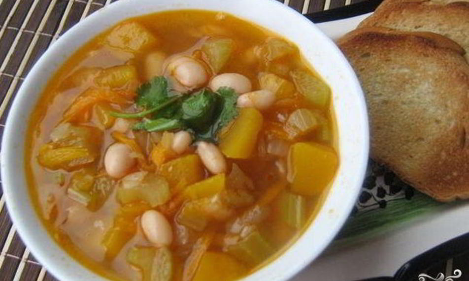 Рецепт фасолевого супа ны куринома бульоне