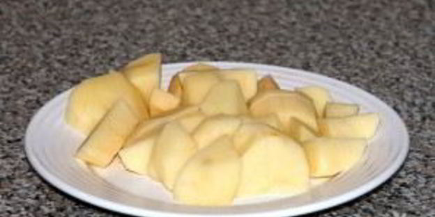 картофельный суп на курином бульоне