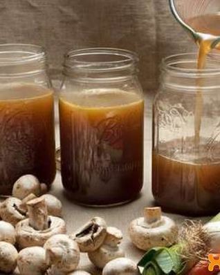 Классический грибной бульон