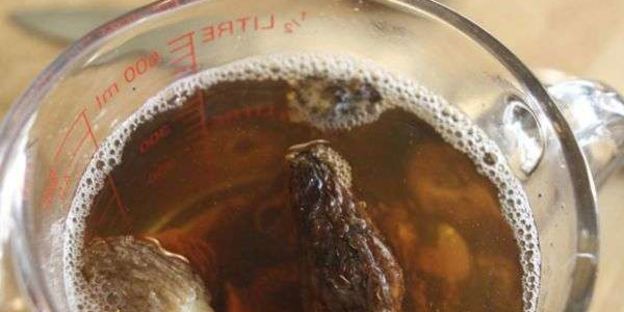 классический грибной бульон