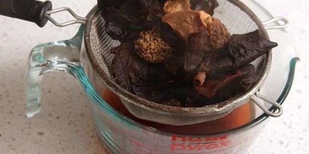 классический грибной бульон