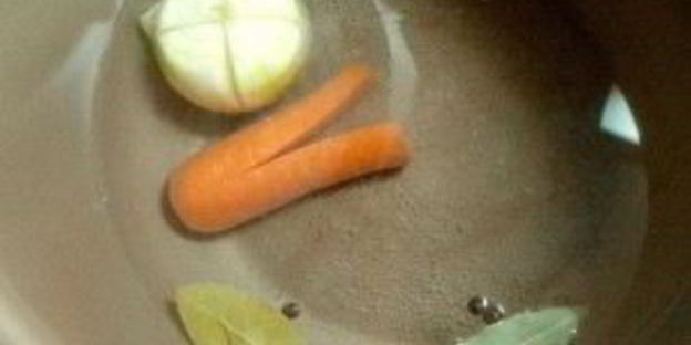 куриный суп на овощном бульоне