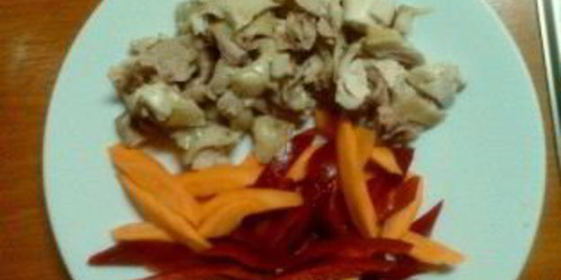 куриный суп на овощном бульоне