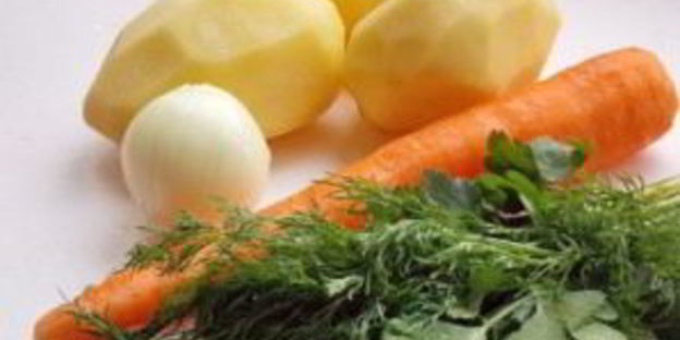 лапша на курином бульоне