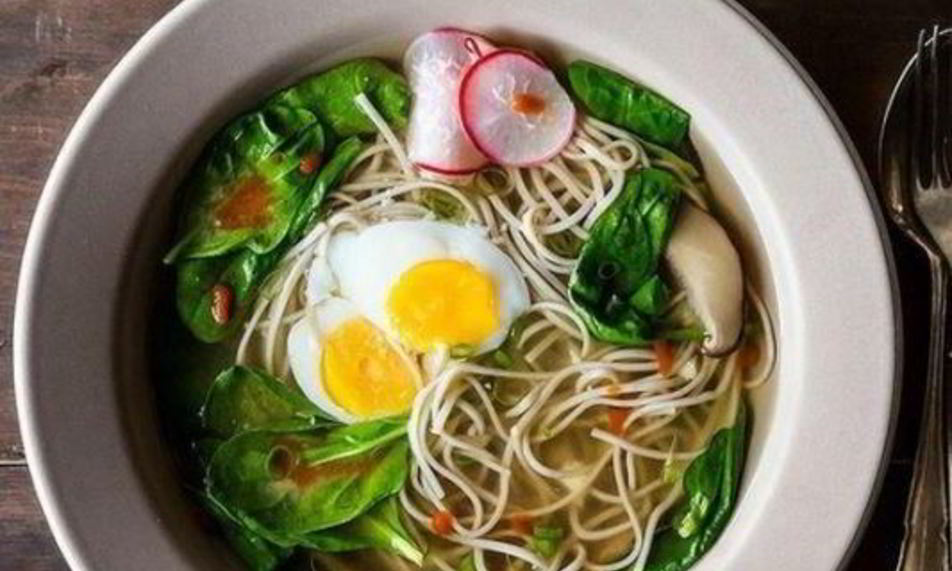 Рецепт лапши в грибном бульоне