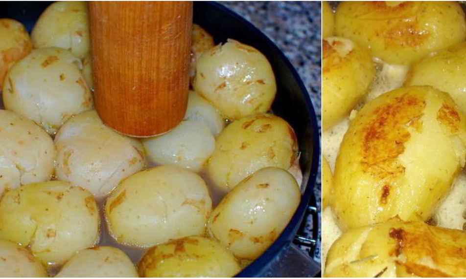 Рецепт молодой картошки на бульоне