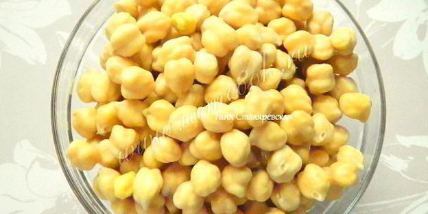 нутовый суп на курином бульоне