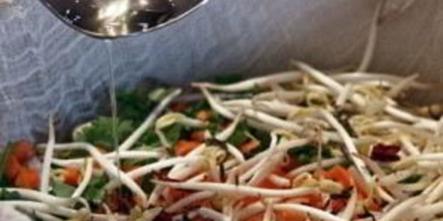 овощной бульон в пароварке