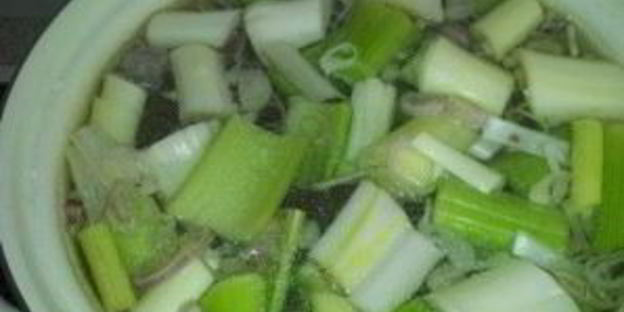 постный бульон