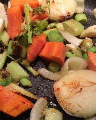 Рыбный бульон из головизны красной рыбы