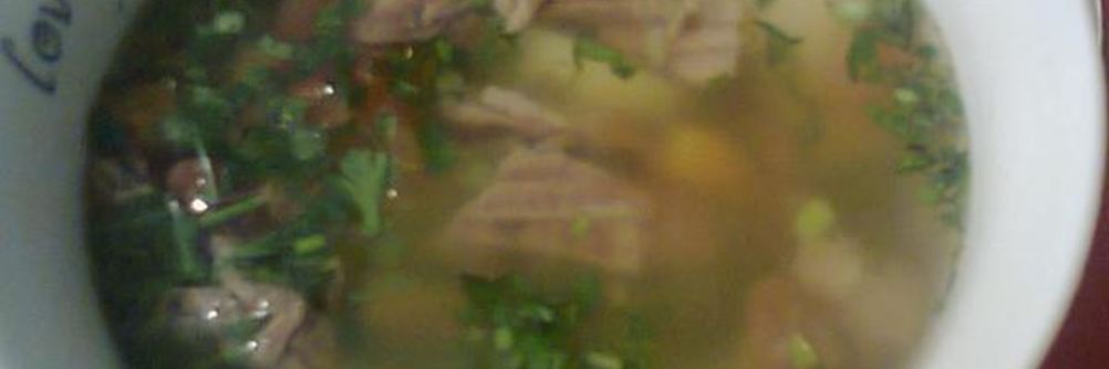 Суп летний на бульоне