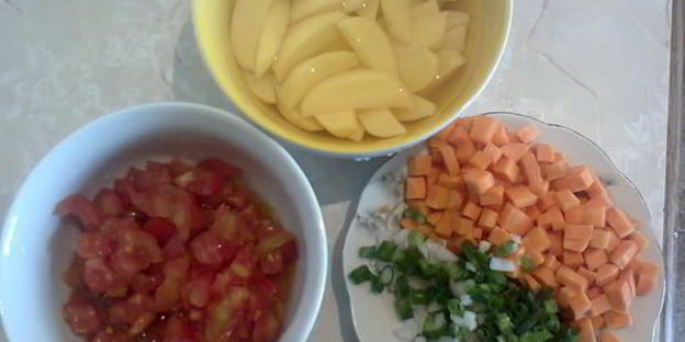 суп летний на бульоне