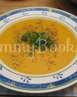 Суп тыквенный на бульонном кубике