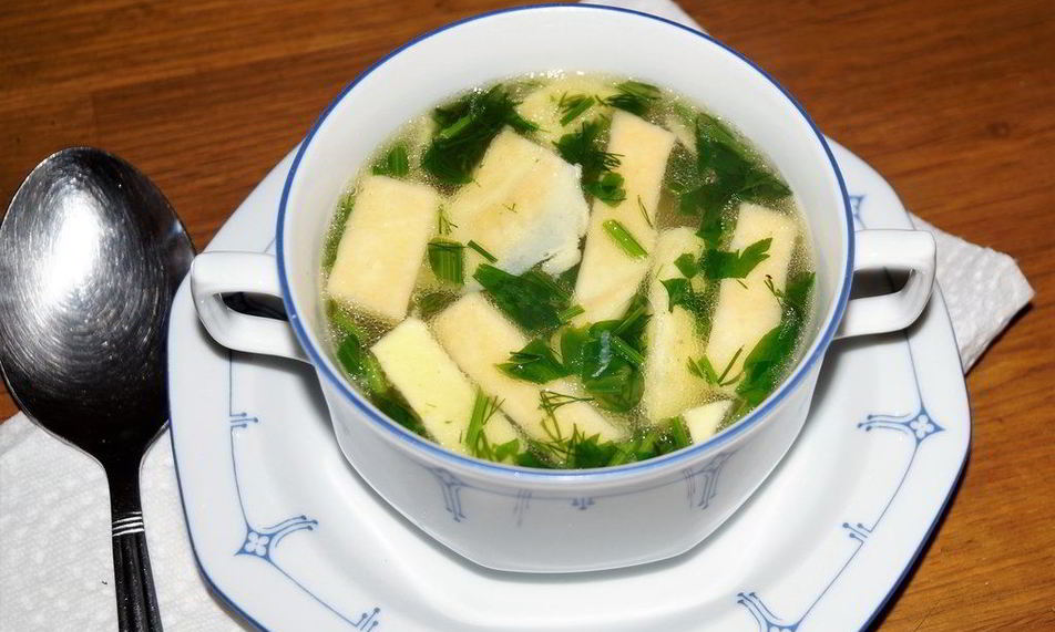 Рецепт яичного супа