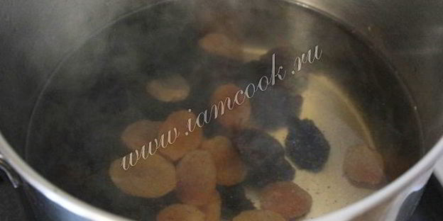 десертный суп с сухофруктами