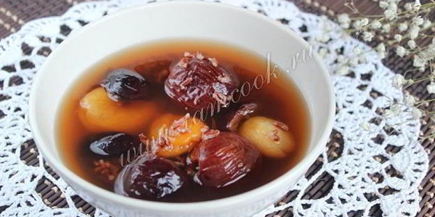 десертный суп с сухофруктами