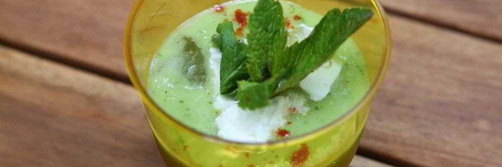 Гаспачо из огурцов