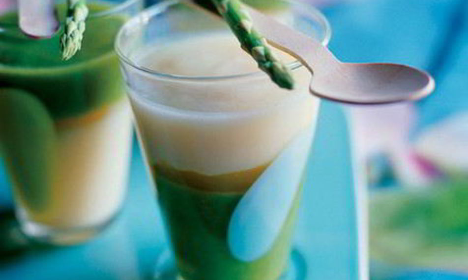 Рецепт гаспачо из спаржи