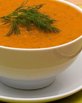 Гаспачо на йогурте