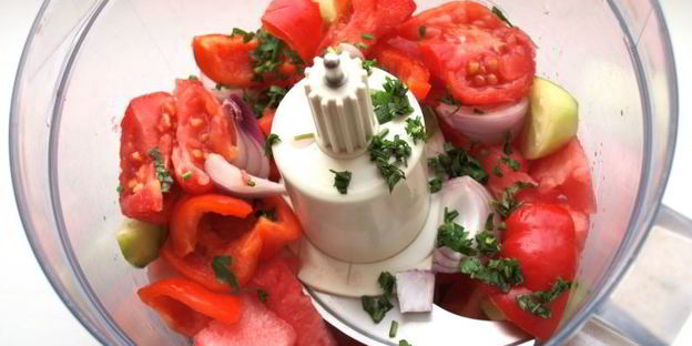 гаспачо с арбузом