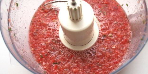 гаспачо с арбузом