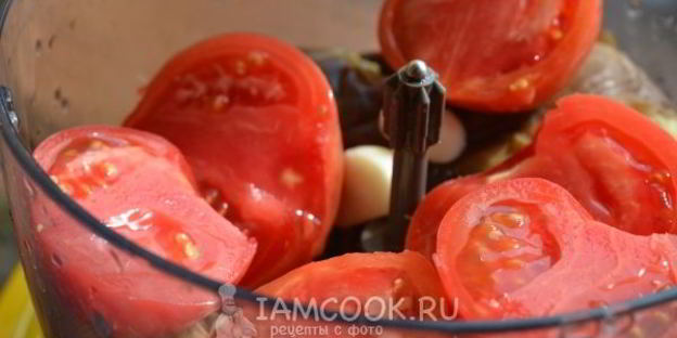 гаспачо с баклажанами