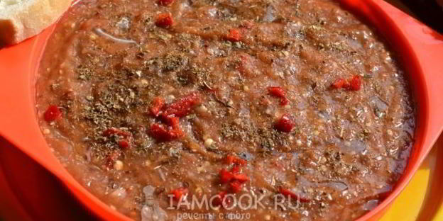 гаспачо с баклажанами