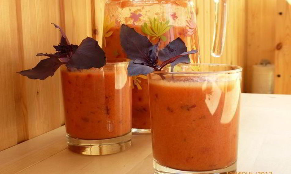 Рецепт гаспачо с черешней