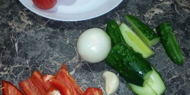 гаспачо с фундуком