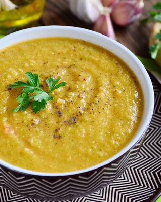 Гаспачо с кабачками Остренький