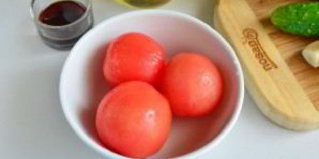 гаспачо с кабачками остренький