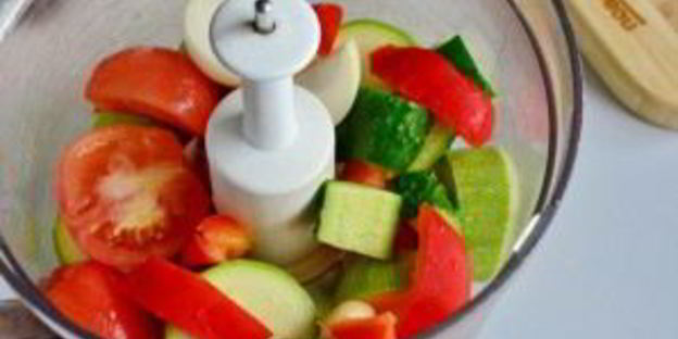 гаспачо с кабачками остренький