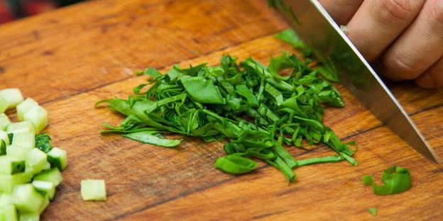 гаспачо с крабовыми палочками