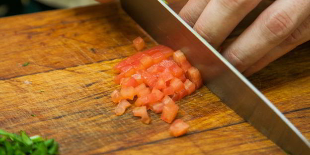 гаспачо с крабовыми палочками