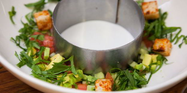 гаспачо с крабовыми палочками