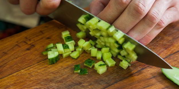 гаспачо с крабовыми палочками