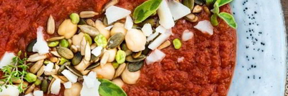 Гаспачо с семечками