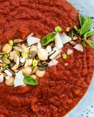 Гаспачо с семечками