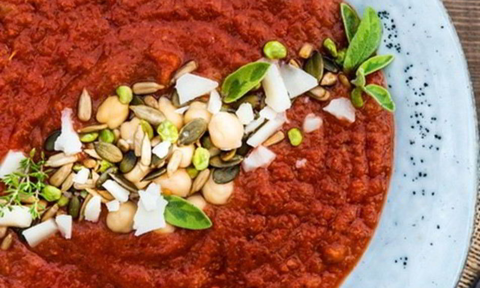 Рецепт гаспачо с семечками