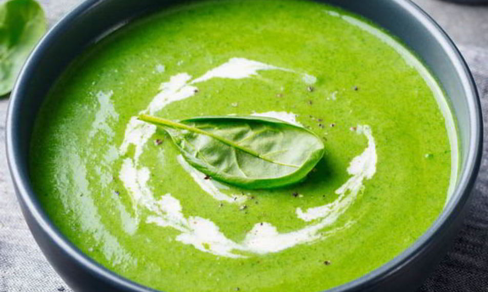 Рецепт гаспачо со шпинатом