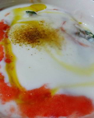 Кефирный гаспачо