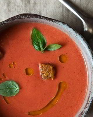 Клубничный гаспачо