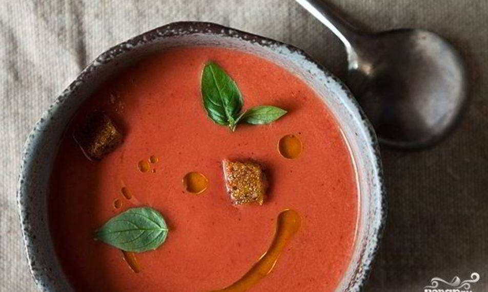 Рецепт клубничного гаспачо