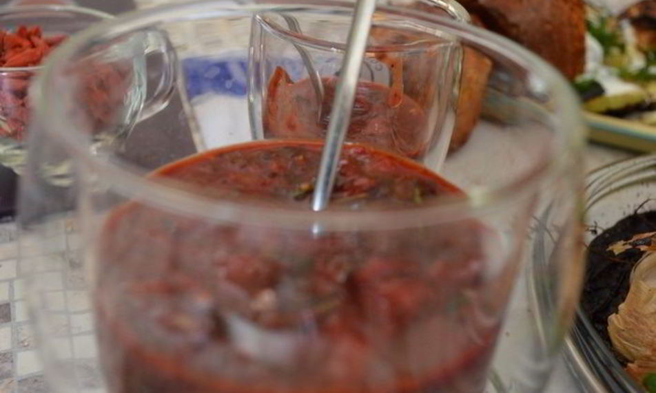 Рецепт копченого гаспачо