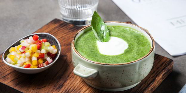 огуречно-перечный гаспачо