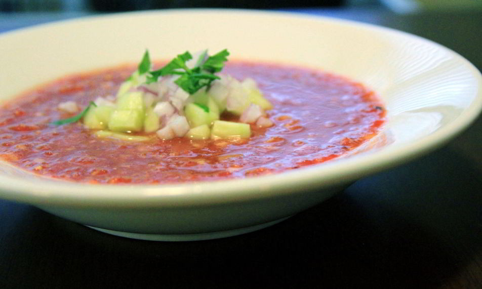 Рецепт сыроедческого гаспачо