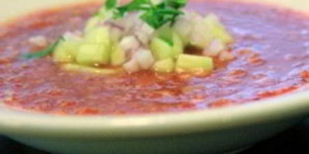 сыроедческий гаспачо