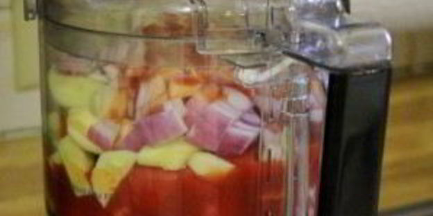 сыроедческий гаспачо