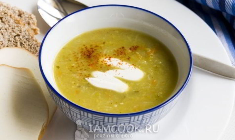 Рецепт бархатного горохового супа