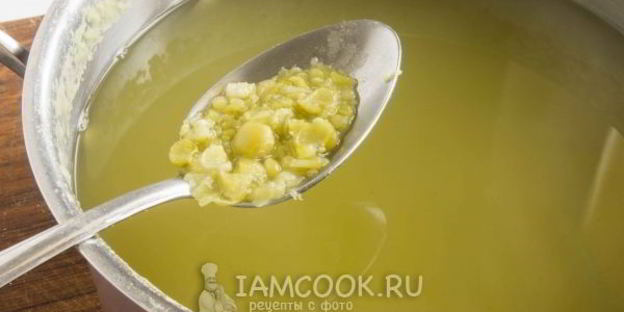 бархатный гороховый суп